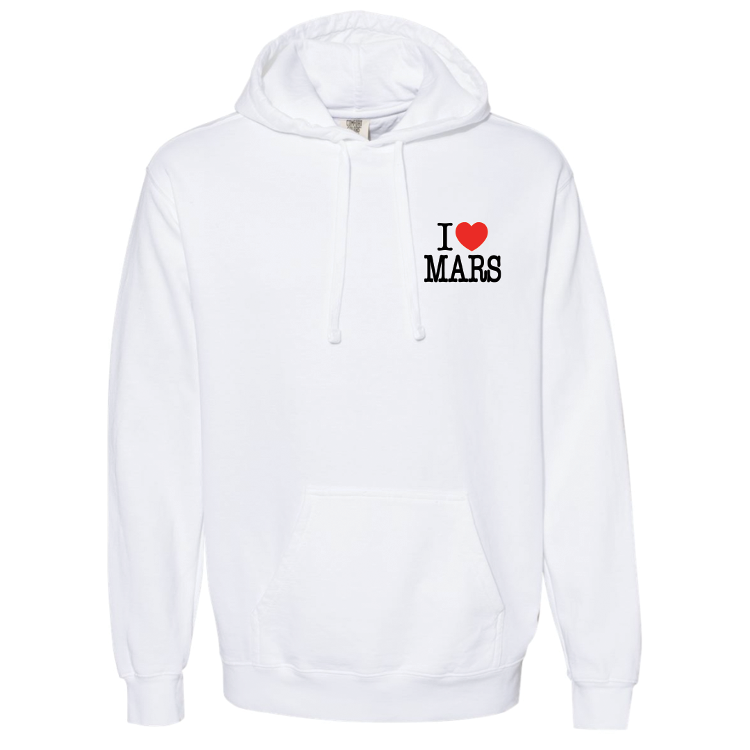 I HEART MARS HOODIE